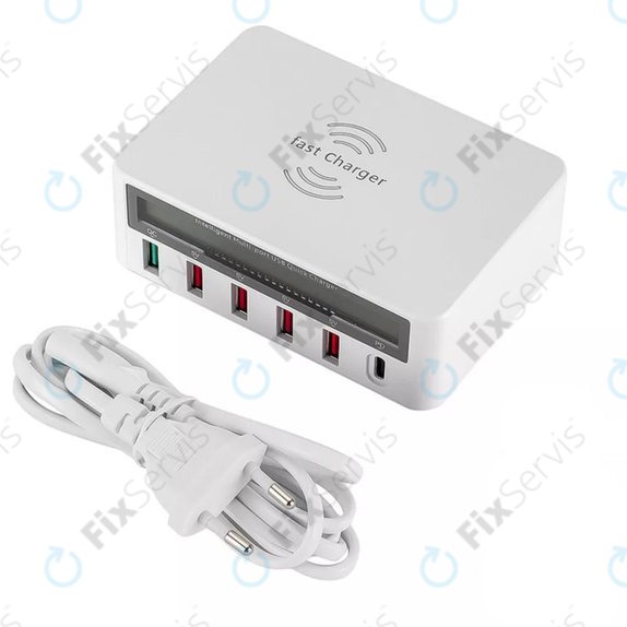 WLX-818F Servisná nabíjacia stanica s USB 3.0 a USB-C