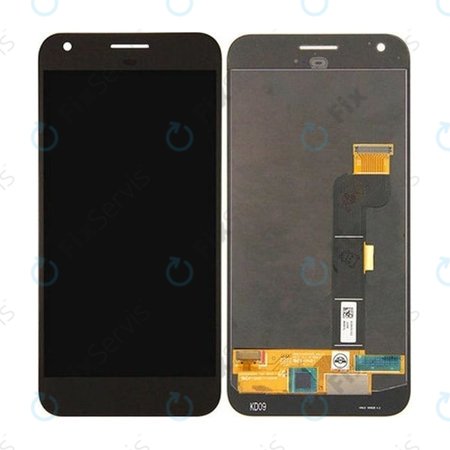 Google Pixel XL G-2PW2200 - LCD Displej + Dotykové Sklo (Quite Black) - 83H90205-00 Genuine Service Pack