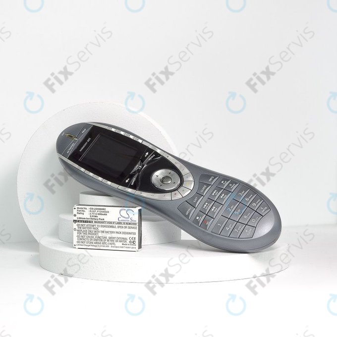 Batéria pre Logitech Harmony 720, 780, 880, 890, 900, 950mAh, Li-Ion, 3.7V, R-IG7, HQ