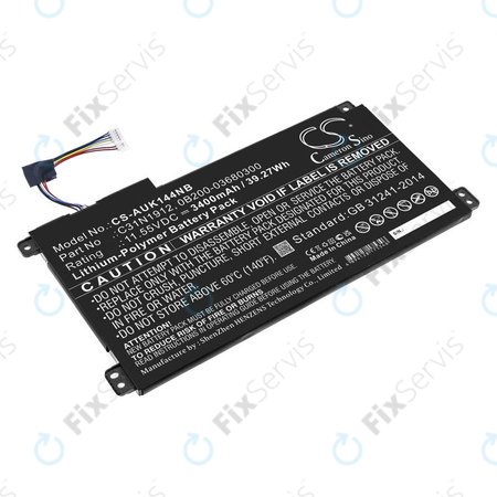 Batéria pre Asus Vivobook 14, E510, 3400mAh, Li-Pol, 11.55V, C31N1912, HQ