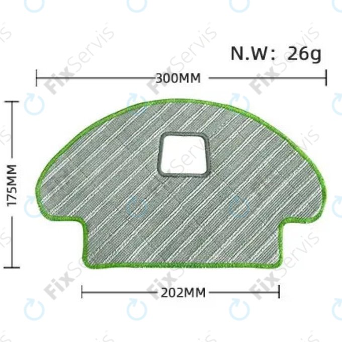 Mopovacia utierka, 2 ks pre iRobot Roomba Combo 1138