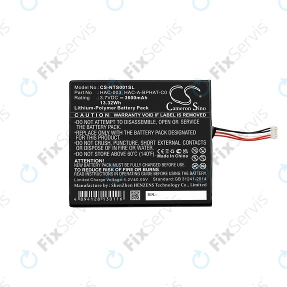Nintendo Switch - Batéria HAC-003 3600mAh HQ