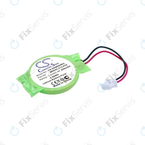 Záložná batéria pre Dell Latitude E6320, 200mAh, Lithium, 3V, 077-A00, HQ