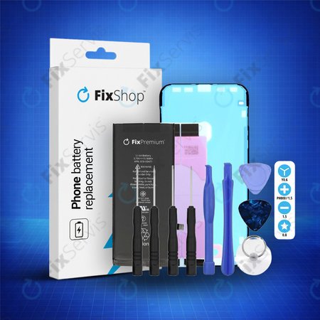 Apple iPhone XR - Batéria 2942mAh FixPremium + Lepka pod Batériu + Lepka pod LCD + Set Náradia - Multipack