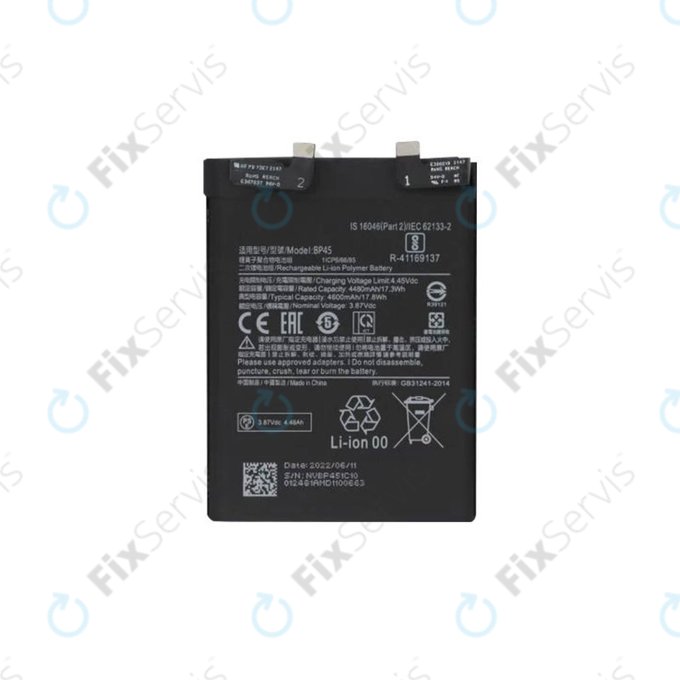 Xiaomi 12 Pro 2201122C 2201122G - Batéria BP45 4600mAh