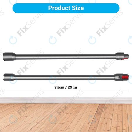 Dyson V12 - Sacia Tyč (Strieborná)