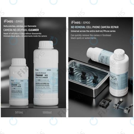 iFixes iS900 - Čistič Objektívu Kamery - 1000ml