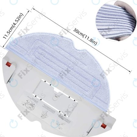 Xiaomi Roborock S7, S7+, S7 MaxV, S7 MaxV Ultra, S7 Pro Ultra, S8, S8+, T7S Plus - Mopovacia Utierka (Mikrovlákno)