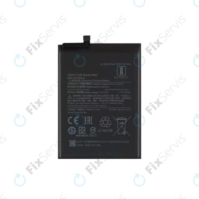 Xiaomi Redmi Note 9 Pro - Batéria BN53 5020mAh