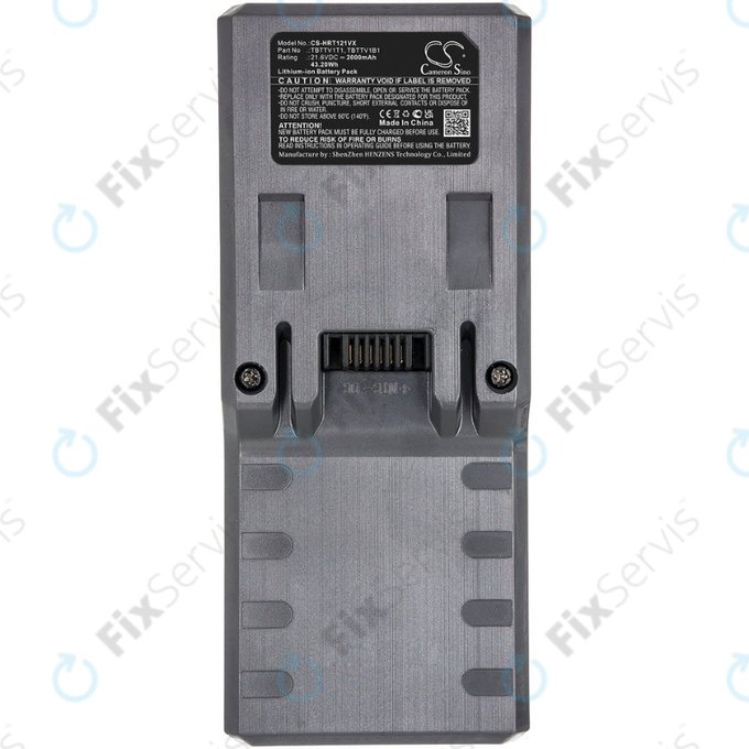 Beko VRT 8282 BV, ZB1852, Hoover FD-series - Batéria TBTTV1T1, TBTTV1B1 Li-Ion 21.6V 2000mAh HQ