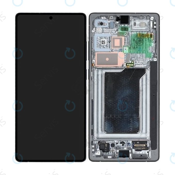 Samsung Galaxy S25 Ultra - LCD Displej + Dotykové Sklo + Rám (Titanium Black) - GH82-36387D Genuine Service Pack