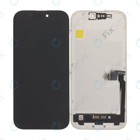 Displej Soft OLED 120Hz pre iPhone 16 Pro, Dotykové sklo s rámom, FixPremium