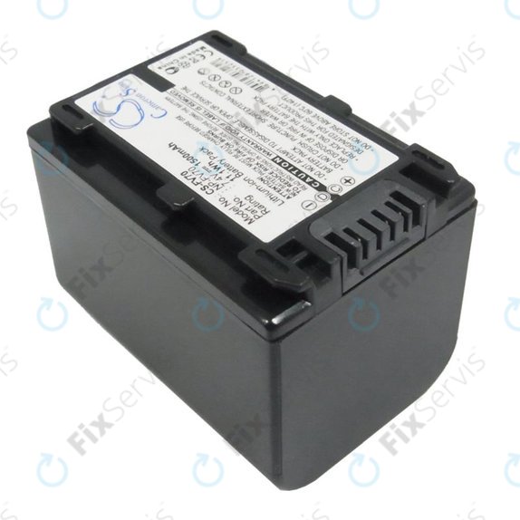 Batéria pre Sony DCR-DVD, HC, SR, HDR-CX, HC, PJ, XR, NEX-VG, 1500mAh, Li-Ion, 7.4V, NP-FV70, HQ
