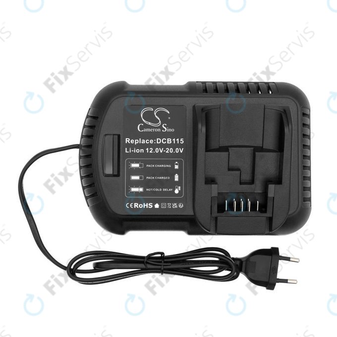Nabíjačka pre DeWalt 12-20V, DCB115, HQ