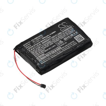 Batéria pre Garmin Zumo 340LM, 350LM, 390LM, 1800mAh, Li-Pol, 3.7V, 361-00059-00, HQ