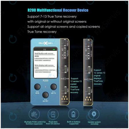 DLZ WIN - DL R200 True Tone Restore Programmer (iPhone 8 - 13-series)