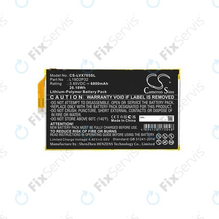 Lenovo Yoga Smart Tab - Batéria L19D2P32 6800mAh HQ