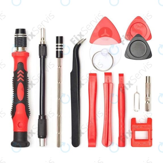 Kingsdun - Profesionálna Sada Náradia pre Servis Telefónov iPhone 117v1 (Red Edition)