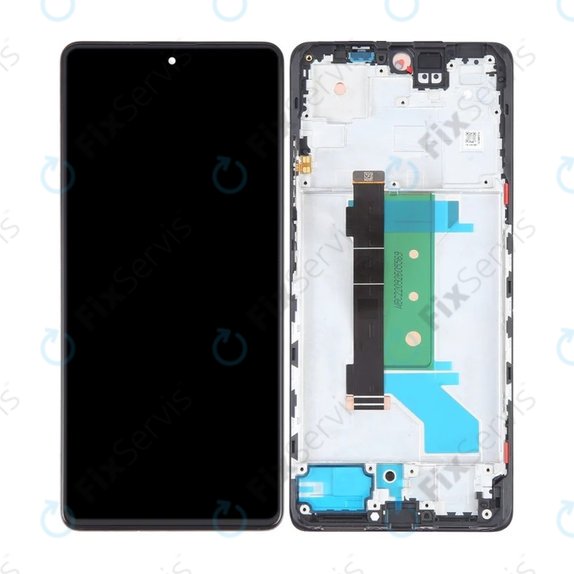 Xiaomi Redmi Note 12 Pro+ 5G - LCD Displej + Dotykové Sklo + Rám (Midnight Black) OLED