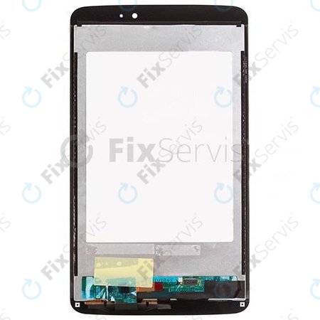 LG G Pad V500 - LCD Displej + Dotykové Sklo (White) TFT