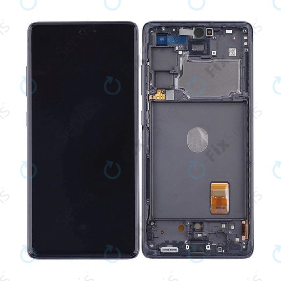 Samsung Galaxy S20 FE G780F - LCD Displej + Dotykové Sklo + Rám (Black) TFT