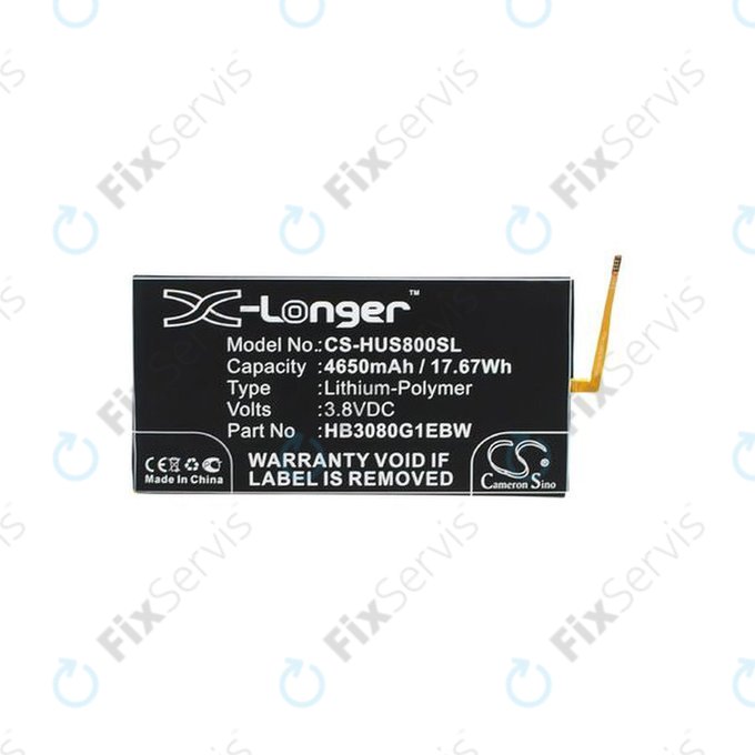 Huawei EE Eagle, MediaPad T1 8.0, T1 10 - Batéria HB3080G1EBW, HB3080G1EBC 4650mAh HQ