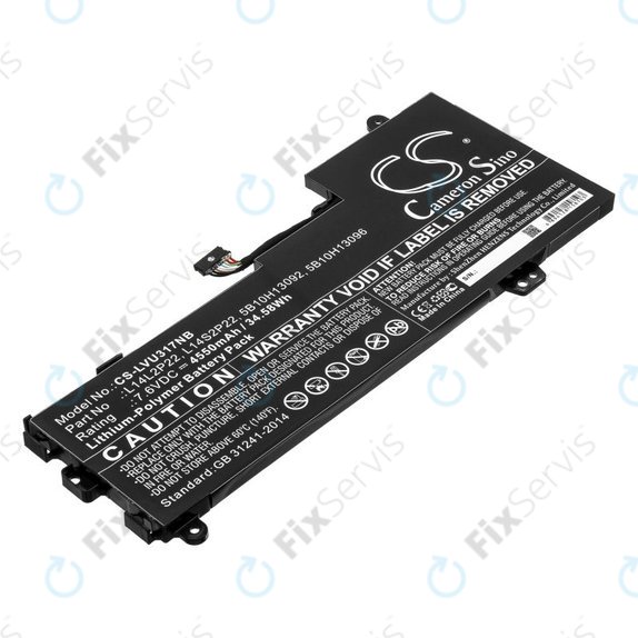 Batéria pre Lenovo E31-80, Ideapad 510s-13, 4550mAh, Li-Pol, 7.6V, 5B10H13092, HQ