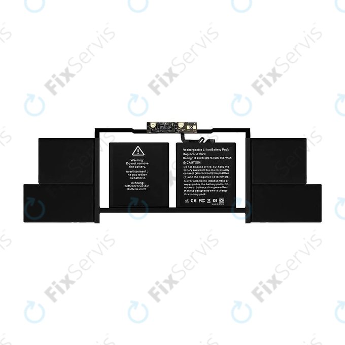 Apple MacBook Pro 15" A1707 (Late 2016 - Mid 2017) - Batéria A1820 6667mAh