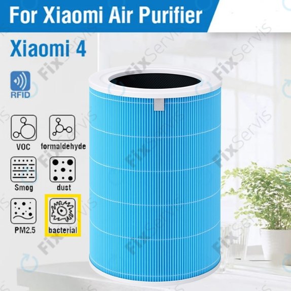 Xiaomi Mi Mijia Air Purifier 4 - HEPA filter (Anti-bakteriálny) (Modrý)