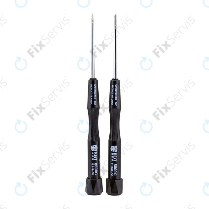 Best 8800C - Skrutkovače - Pentalobe PL1 (0.8mm) + Phillips PH000 (1.5mm)