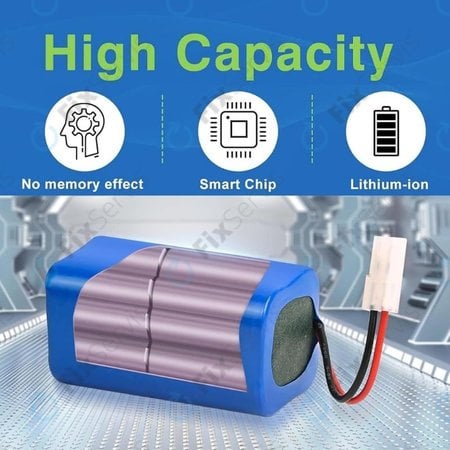 Xiaomi Essential (Mijia G1), Flyco FC-series, myVacBot SN500, Panasonic MC-series, Phicomm X3, Puppy R-series - Batéria Li-026418 Li-Ion 14.8V 2600mAh HQ