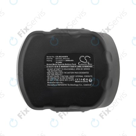 Bosch 12V - Batéria BAT043, BAT045 3000mAh