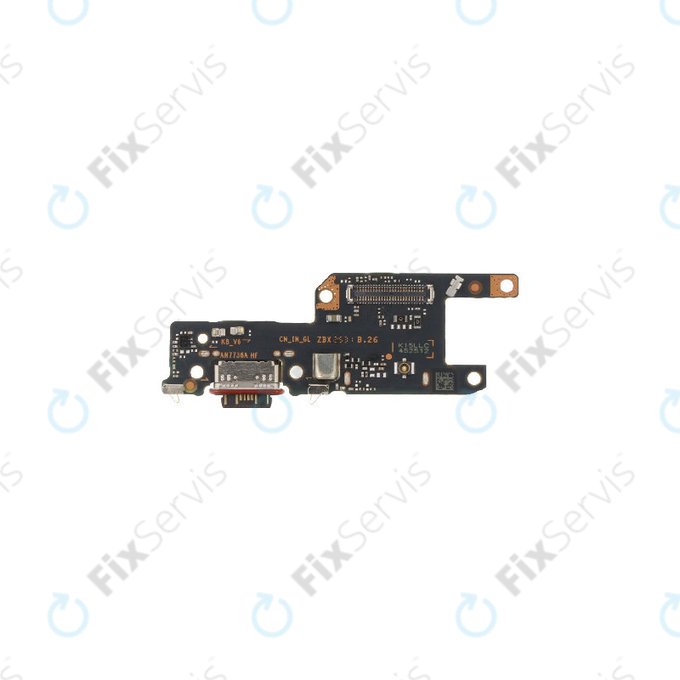 Nabíjací konektor PCB doska pre Xiaomi Redmi Note 15 Pro 5G