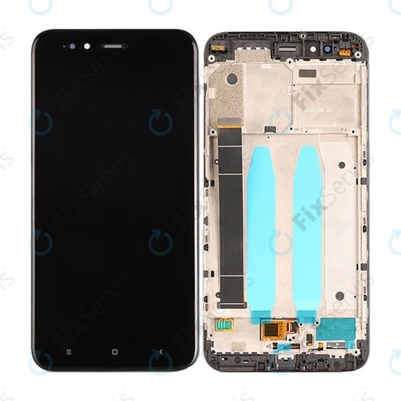 Xiaomi Mi A1 (Mi 5X) - LCD Displej + Dotykové Sklo + Rám (Black) TFT