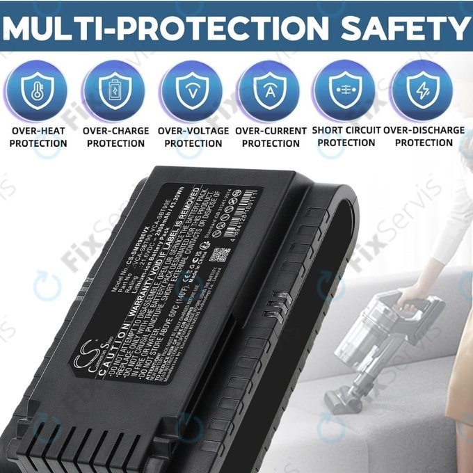 Samsung Jet 75, 75 Multi, 75 Premium, VS70, 90, VS9000 - Batéria VCA-SBT90, VCA-SBT90E, DJ96-00221A Li-Ion 21.6V 2000mAh HQ