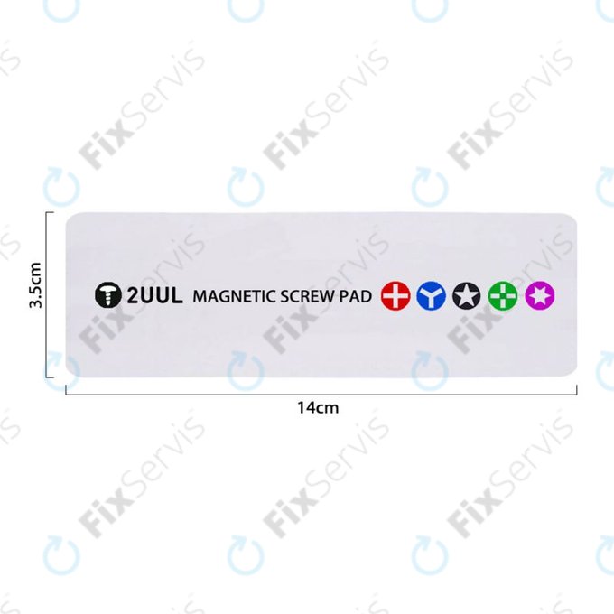 2UUL - Magnetická Podložka na Skrutky - 140 x 35mm