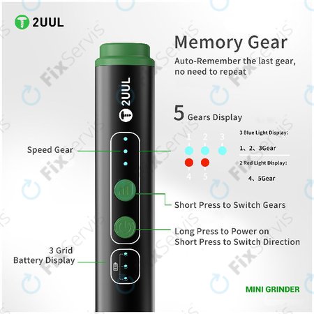 Mini brúsne pero, 2UUL DA86