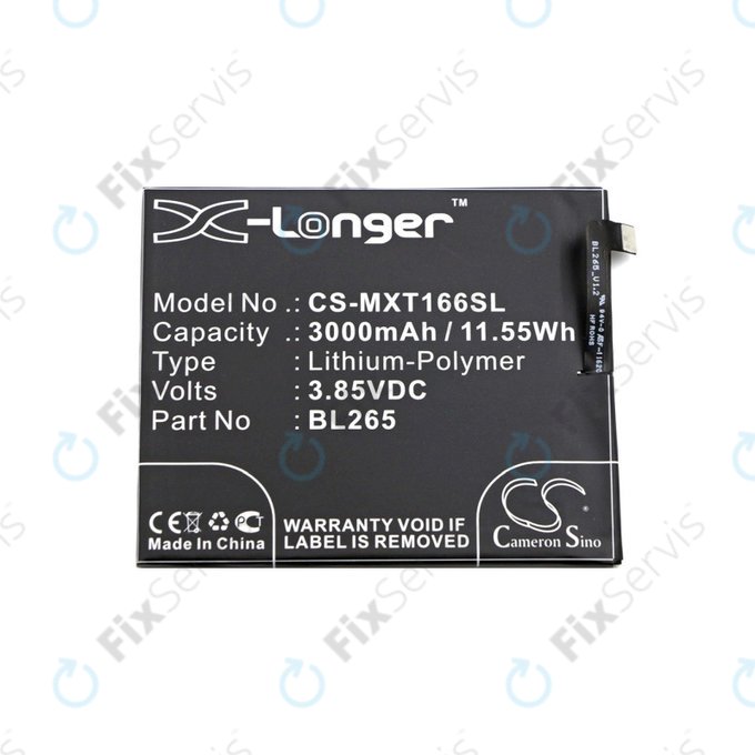 Motorola Moto M XT1663 - Batéria BL265 3000mAh HQ