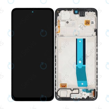 Xiaomi Redmi Note 12S 2303CRA44A - LCD Displej + Dotykové Sklo + Rám (Onyx Black) - 560001K7SR00 Genuine Service Pack