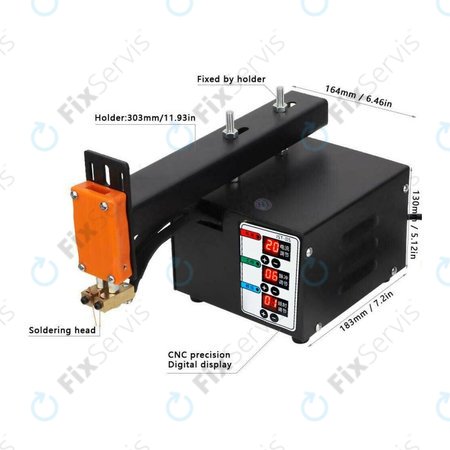 JST-IIS - 3KW High Power 18650 - Pulzná Zváračka na Líthiové Batérie