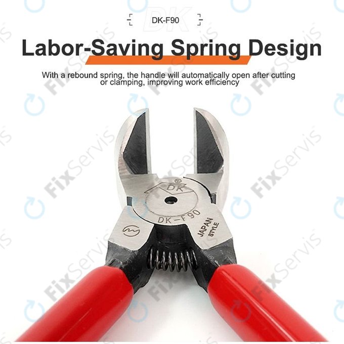 Relife DK-F90 - Pravouhlé Ploché Kliešte