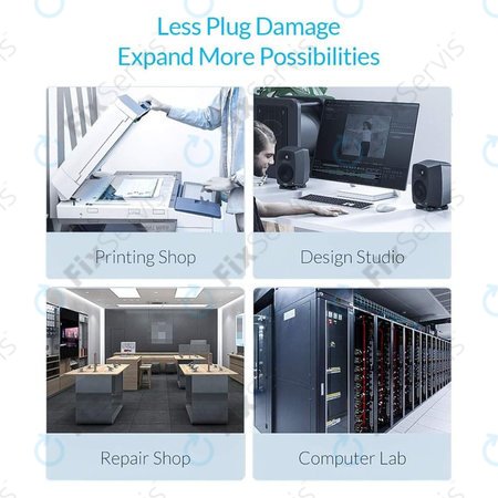 Sipolar A-812 - USB 2.0 HUB s 30 portami
