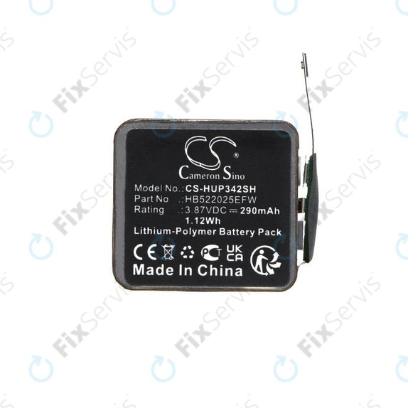 Batéria pre Huawei Watch GT3 42mm, Watch GT3 Pro 42mm, 290mAh, Li-Pol, 3.87V, HB522025EFW, HQ