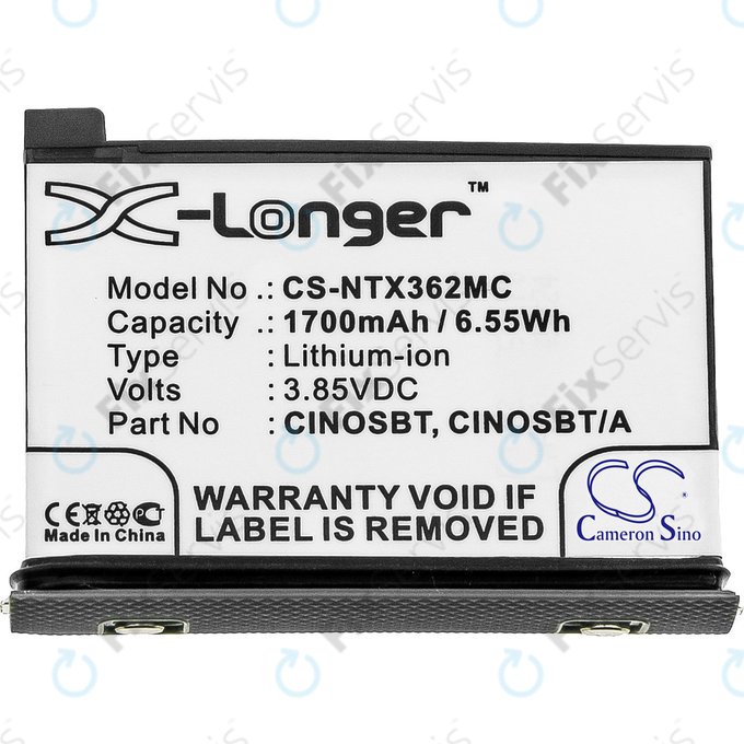 Batéria pre Insta360 One X2, 1700mAh, Li-Ion, 3.85V, CINOSBT, HQ