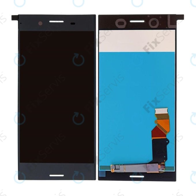 Sony Xperia XZ Premium Dual G8142 - LCD Displej + Dotykové Sklo (Deepsea Black) TFT