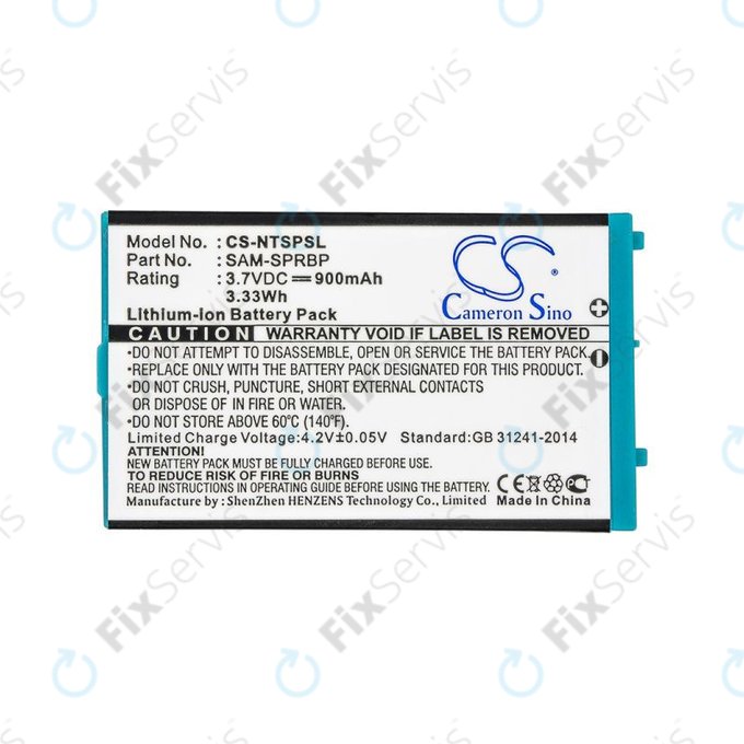 Batéria pre Nintendo Advance SP, AGS, 900mAh, Li-Ion, 3.7V, SAM-SPRBP, HQ