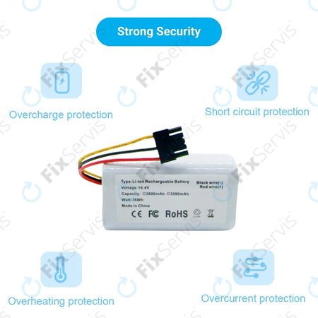 Xioami Mi Robot Vacuum Mop 2 Lite, E10 - Batéria N011-4S1P Li-Ion 14.4V 2600mAh