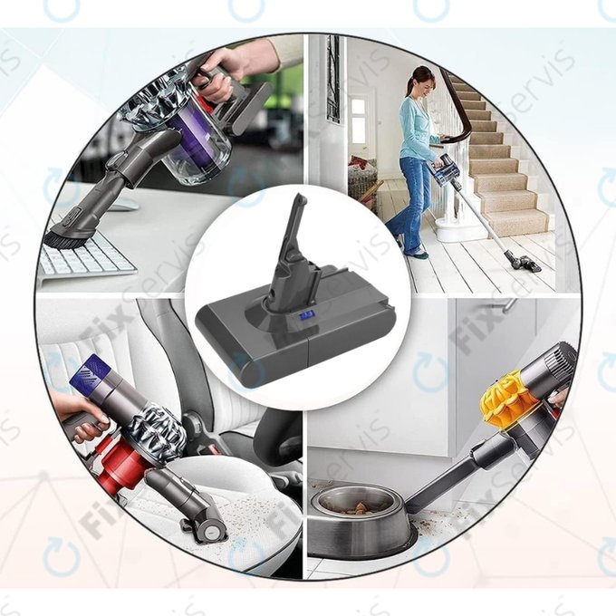 Dyson V8 - Batéria 215681, PM8-US-HFB1497A Li-Ion 21.6V 2500mAh