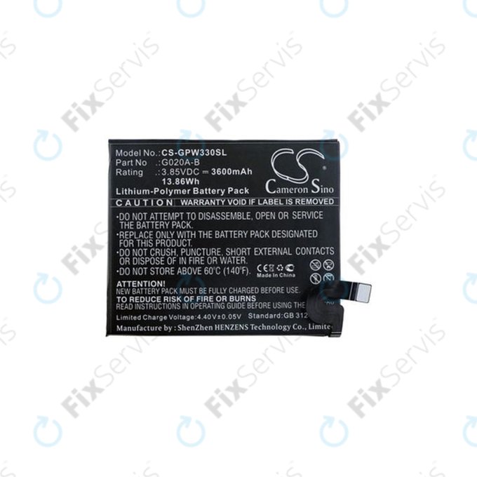 Google Pixel 3a XL - Batéria G020A-B 3600mAh HQ