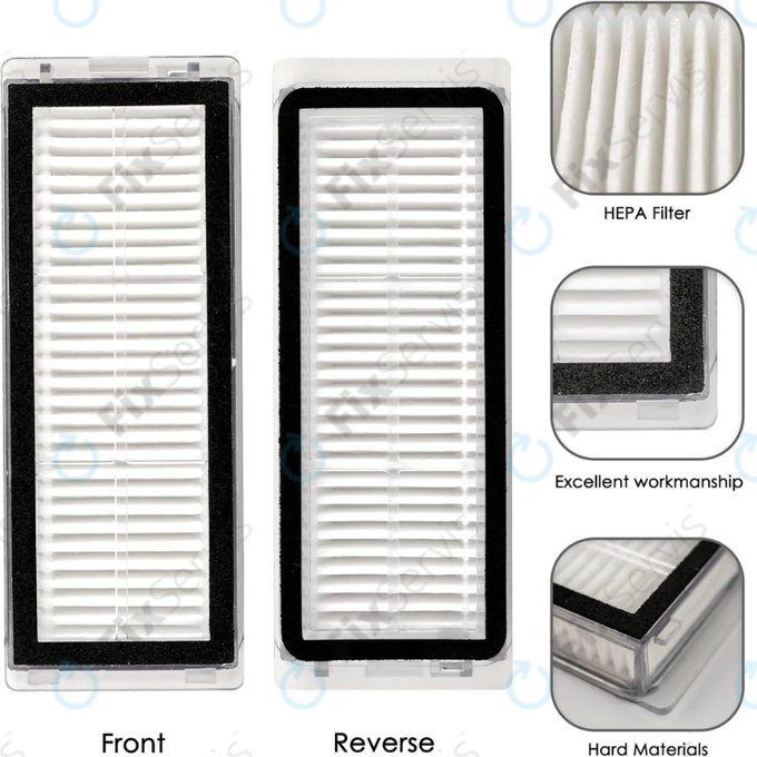 HEPA filter, 2 ks pre Xiaomi Dreame L20 Ultra, X20 Pro, X20 Pro Plus